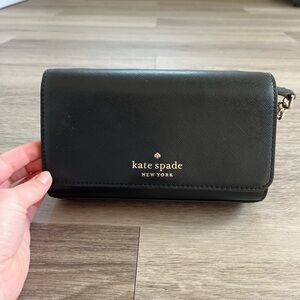 Kate Spade Black Leather Wallet